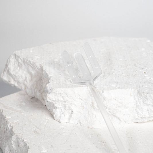 Plastic Card Holder Fork