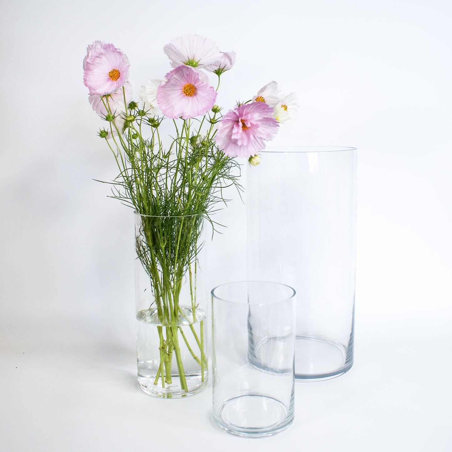 Large Cylinder Vase (ONLY Pick-up or Gold Coast Delivery)
