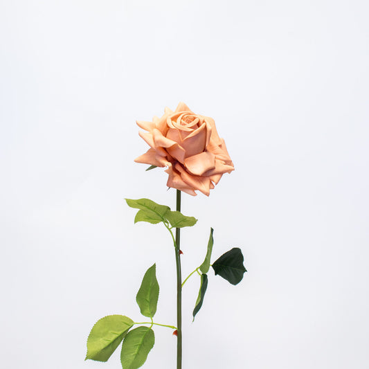 Realistic Silk-Like Rose – Long Stem
