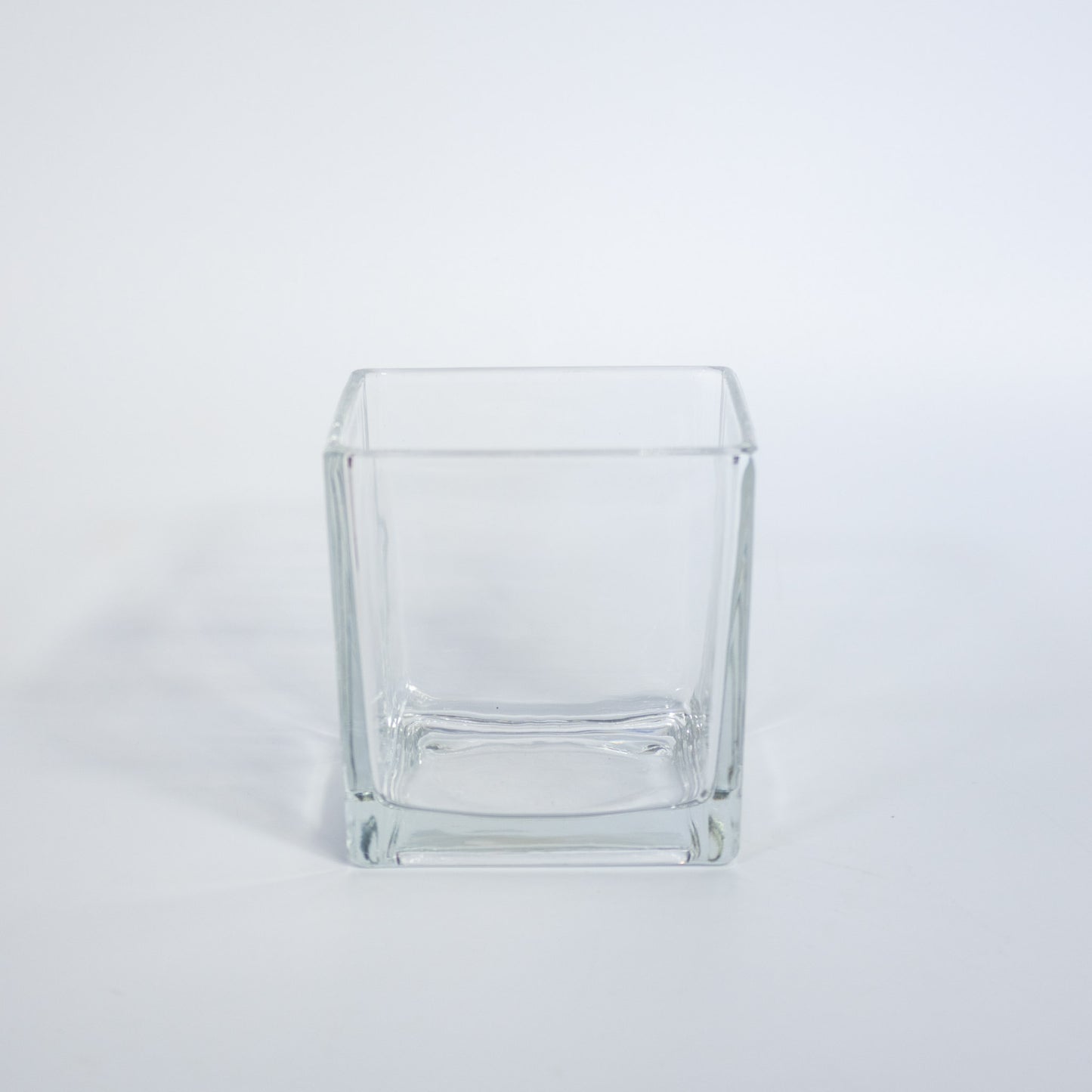 Cube Pot Vase – Clear