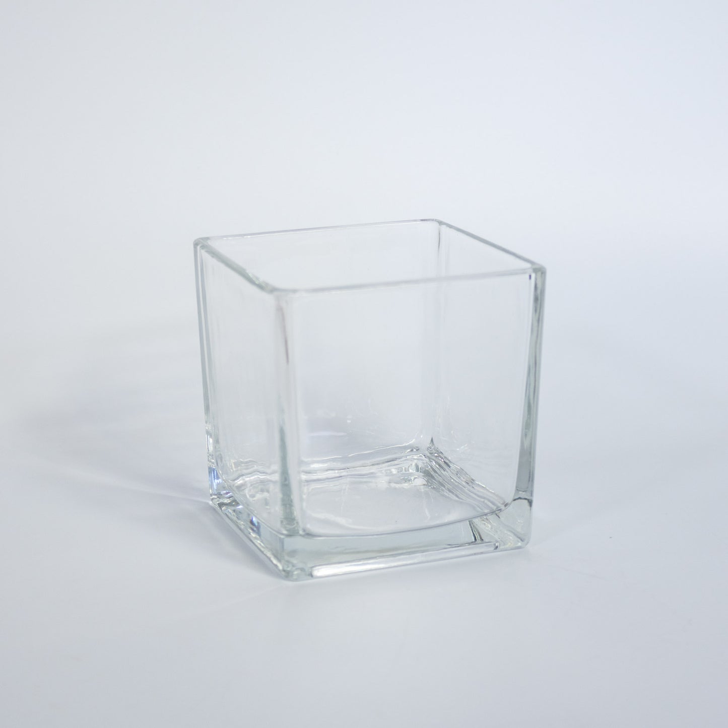 Cube Pot Vase – Clear