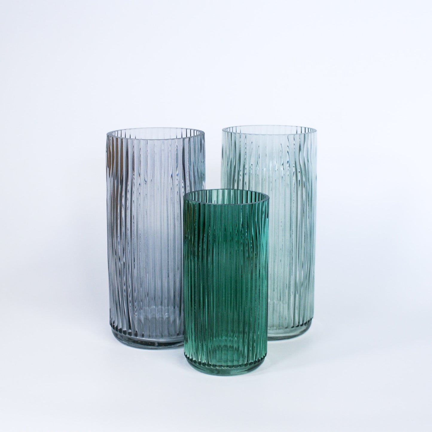 Ribbed Vase