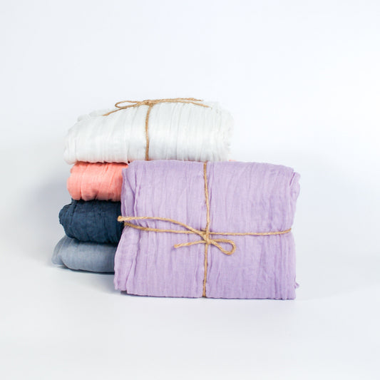 Gauze-Like Cheesecloth-Like Table Runner