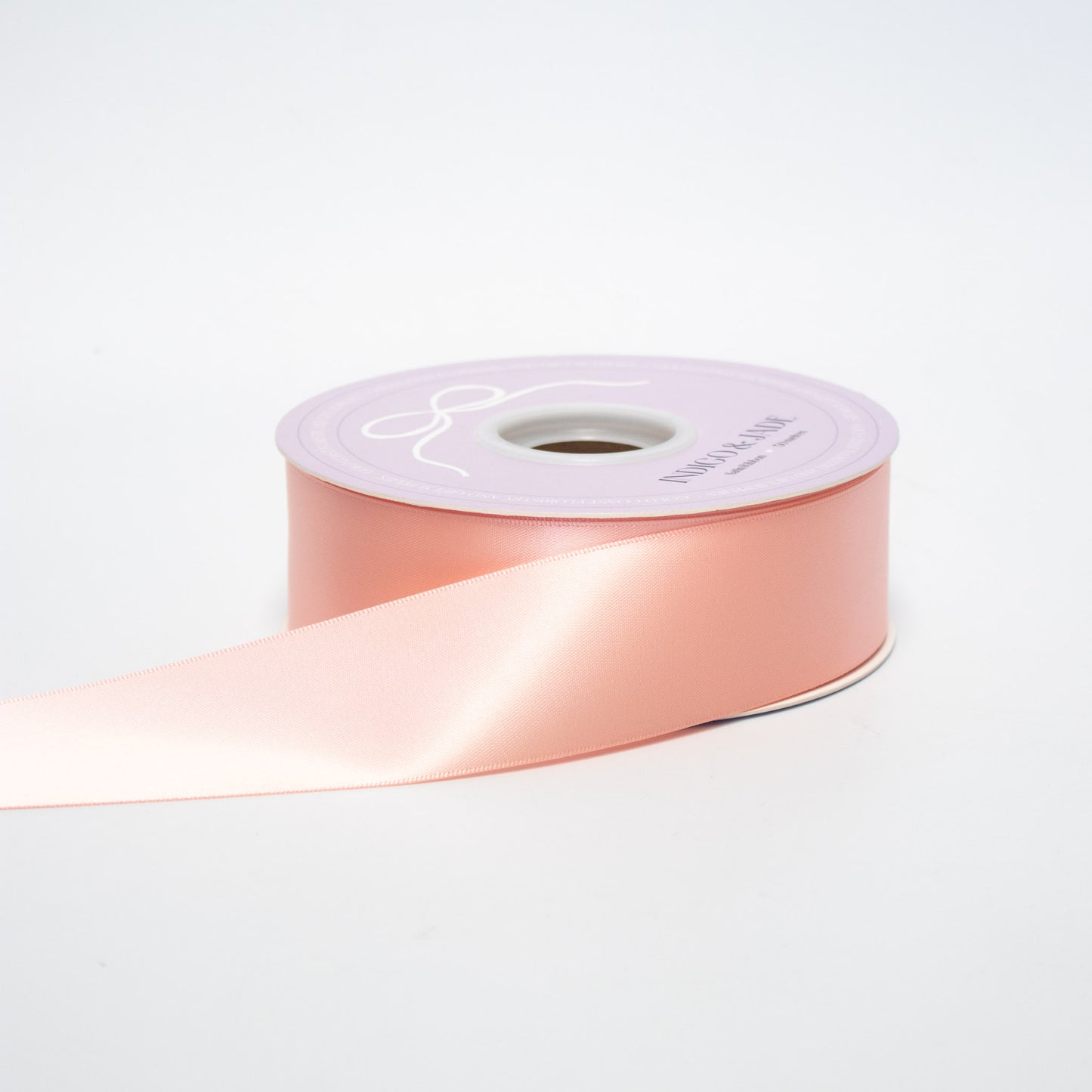 Satin Ribbon  Double Face – Peach