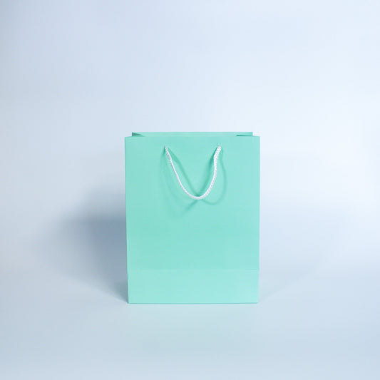 Gift Bag Vertical – Aqua Blue