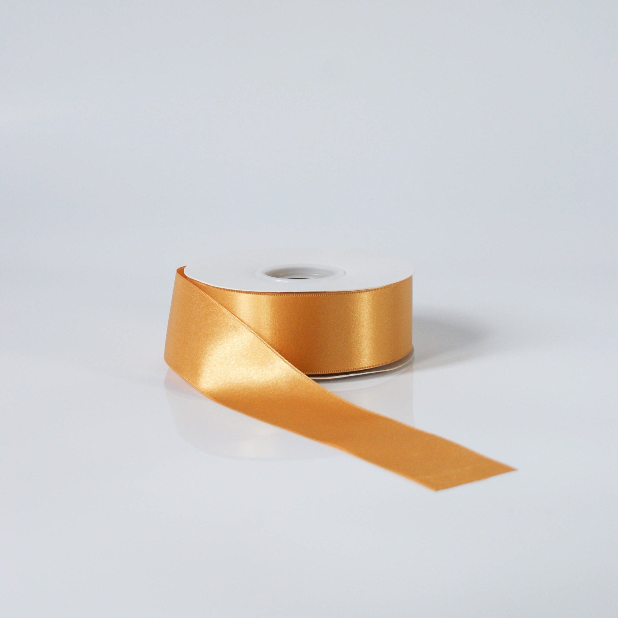 Satin Ribbon Double Face - Gold | Indigo & Jade GC Floristry Supplies