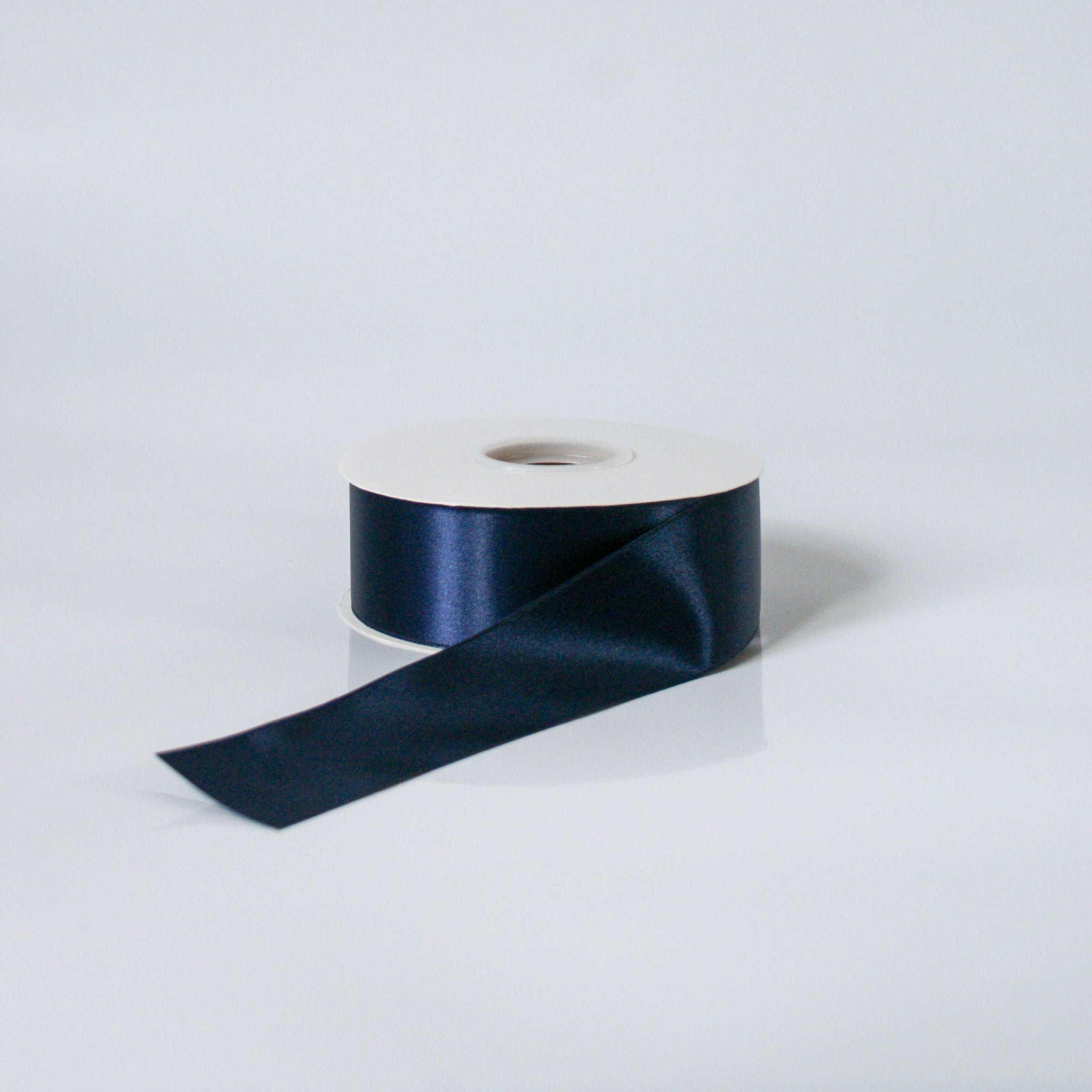 Satin Ribbon Double Face - Navy | Indigo & Jade GC Floristry Supplies
