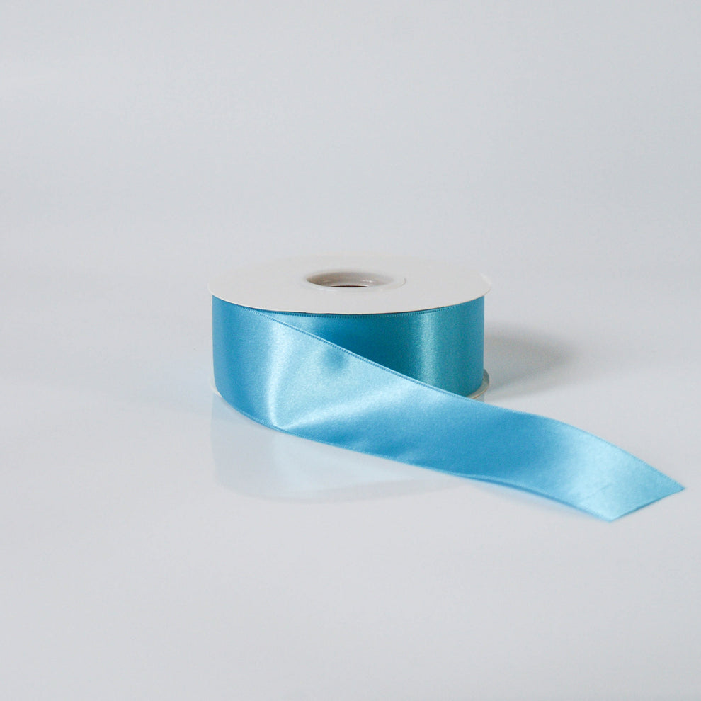 Satin Ribbon Double Face - Turquoise | Indigo&Jade Floristry Supplies ...