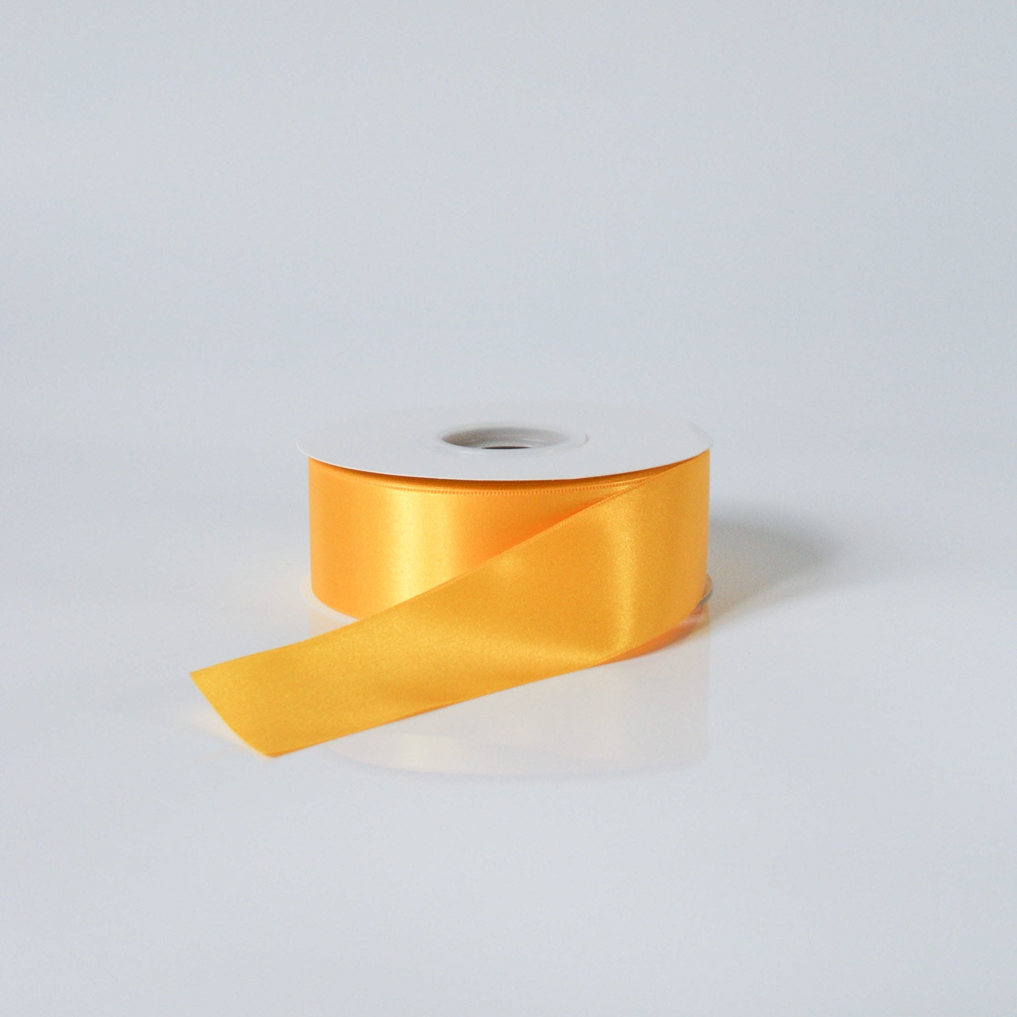 Satin Ribbon Double Face - Yellow| Indigo & Jade GC Floristry Supplies
