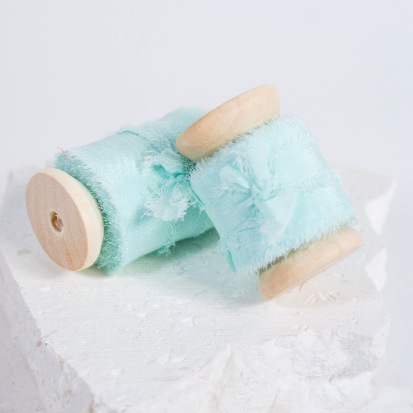 Silk Ribbon – Aqua